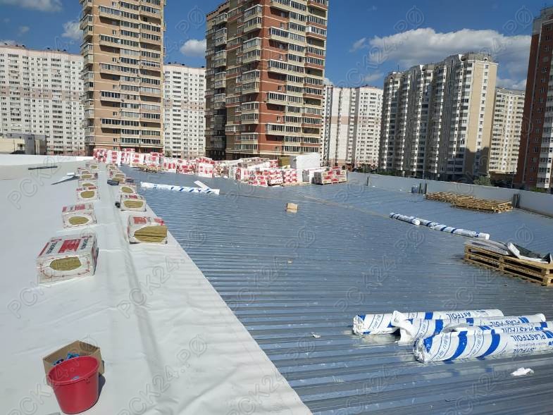 Ремонт плоской крыши